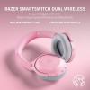 imageRazer Barracuda X Wireless Gaming ampamp Mobile Headset PC PlayStation Switch Android iOS 24GHz Wireless  Bluetooth  Lightweight  40mm Drivers  Detachable Mic  50 Hr Battery  Roblox EditionPink