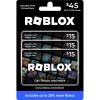 imageRoblox Physical Gift Cards Multipack of 3 x 15 Includes Free Virtual Item Redeem Worldwide