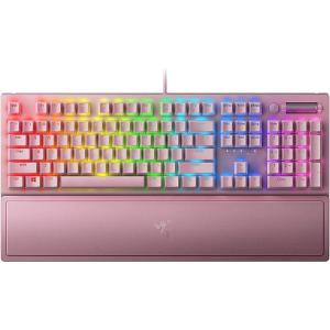 imageRazer BlackWidow V3 Mechanical Gaming Keyboard Green Mechanical Switches  Tactile ampamp Clicky  Chroma RGB Lighting  UVCoated ABS Keycaps  Programmable Macros  Roblox EditionQuartz Pink