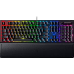 imageRazer BlackWidow V3 Mechanical Gaming Keyboard Green Mechanical Switches  Tactile ampamp Clicky  Chroma RGB Lighting  UVCoated ABS Keycaps  Programmable Macros  Roblox EditionClassic Black