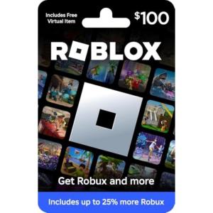 imageRoblox Physical Gift Card Includes Free Virtual Item Redeem Worldwide  100100