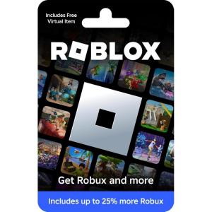 imageRoblox Physical Gift Card Includes Free Virtual Item Redeem Worldwide  10075